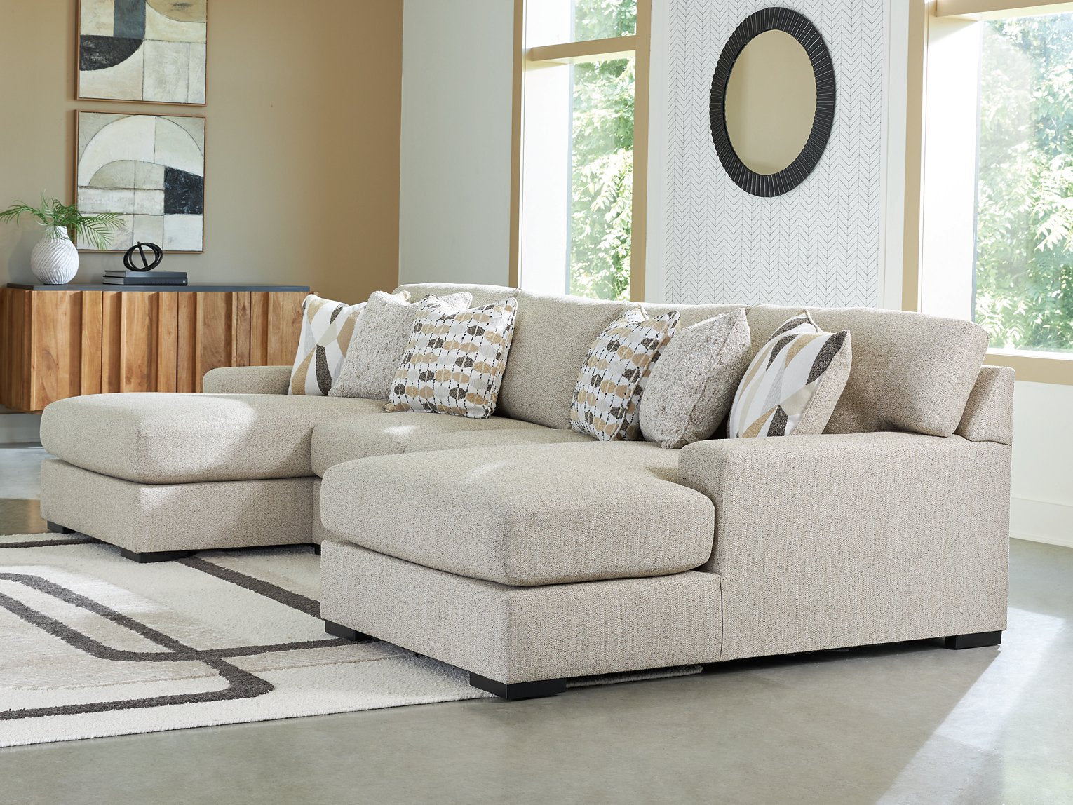 Laurelgrove Double Chaise Sectional - Furniture & Design Outlet (Kalamazoo,MI)