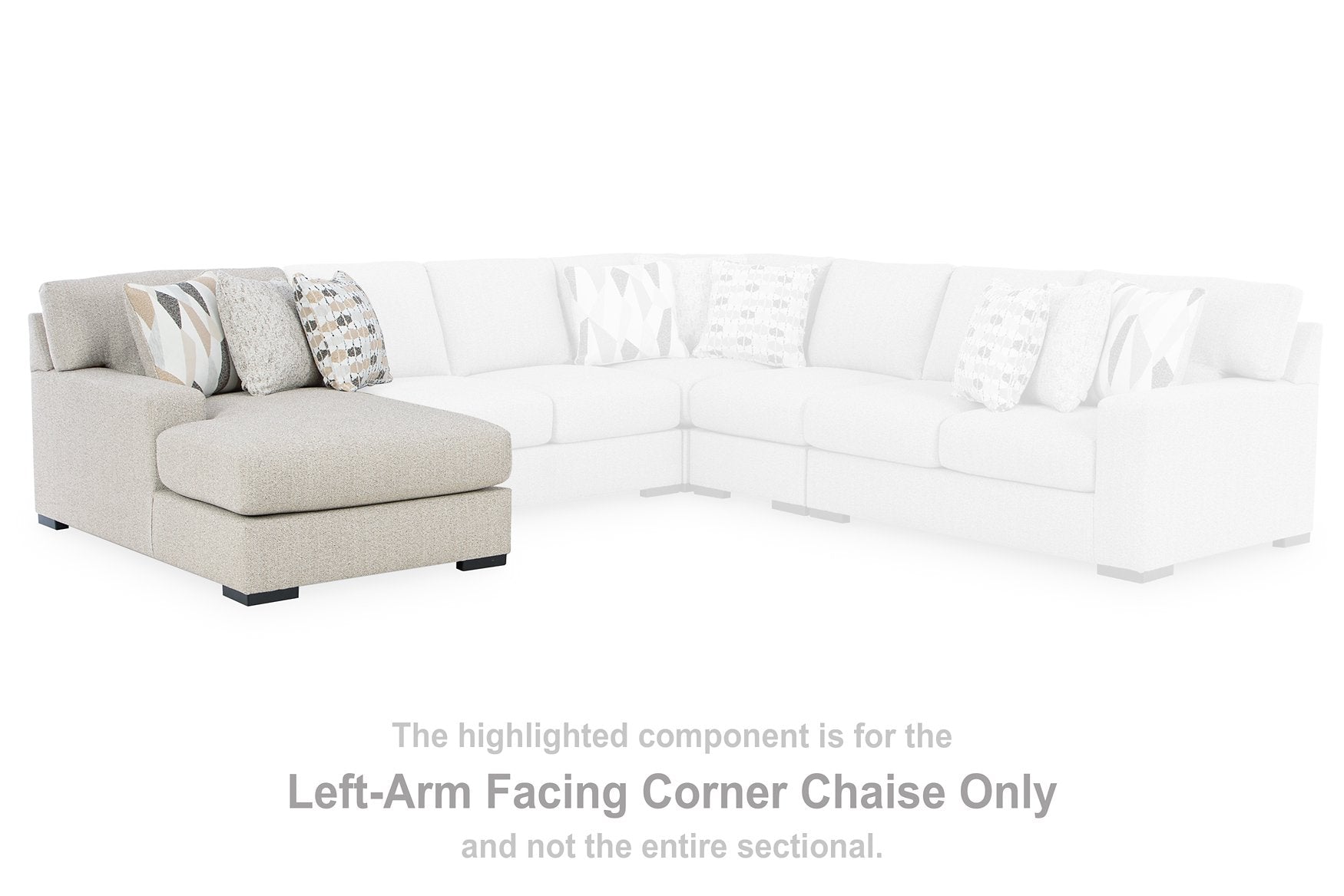 Laurelgrove Sectional Sofa Chaise - Furniture & Design Outlet (Kalamazoo,MI)