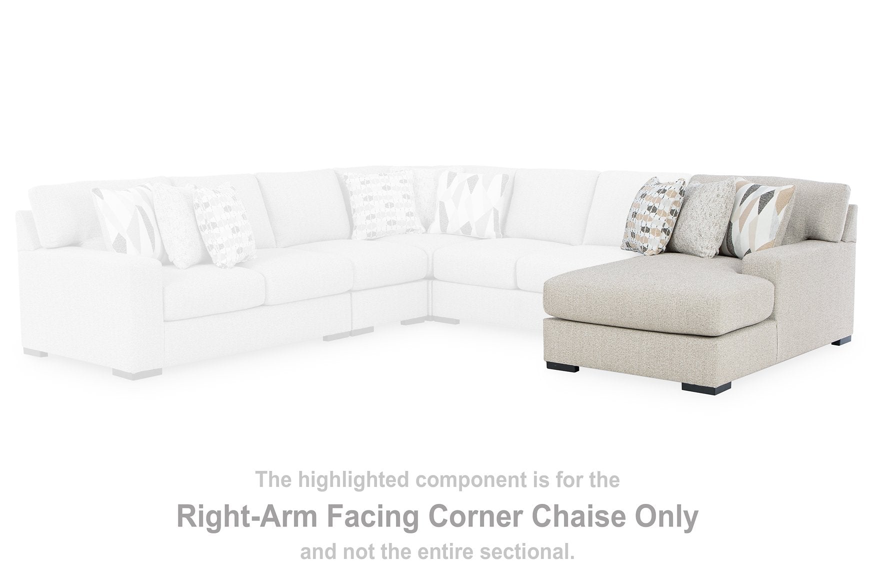 Laurelgrove Sectional with Chaise - Furniture & Design Outlet (Kalamazoo,MI)