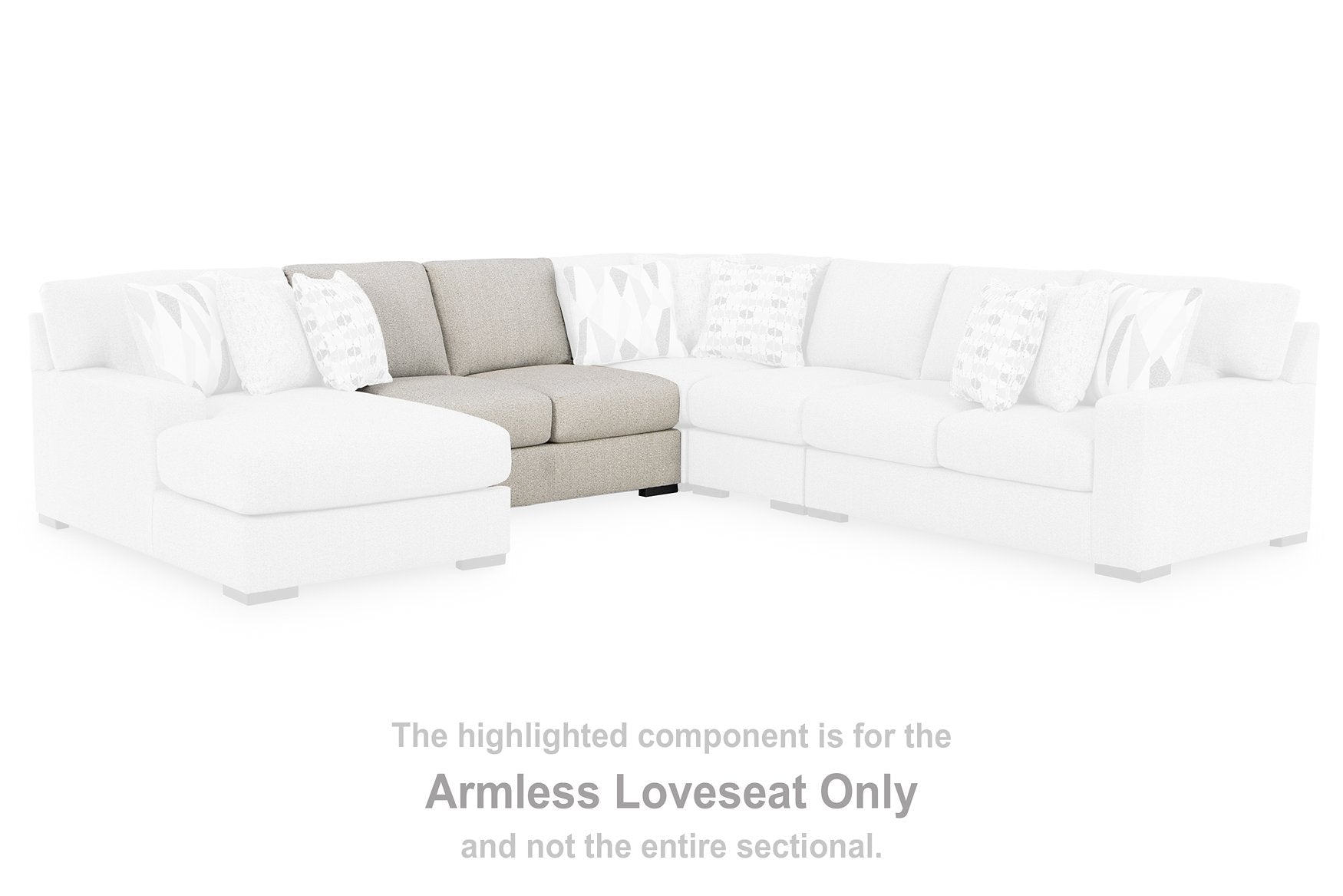 Laurelgrove Sectional with Chaise - Furniture & Design Outlet (Kalamazoo,MI)