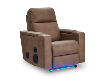Lorrenton Power Glider Recliner with Audio System - Furniture & Design Outlet (Kalamazoo,MI)