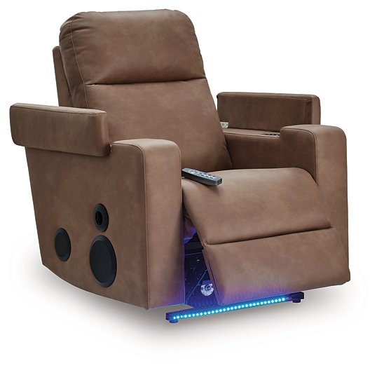 Lorrenton Power Glider Recliner with Audio System - Furniture & Design Outlet (Kalamazoo,MI)