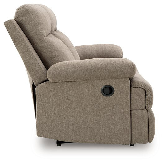 Side-Swipe Reclining Sofa with Drop Down Table - Furniture & Design Outlet (Kalamazoo,MI)