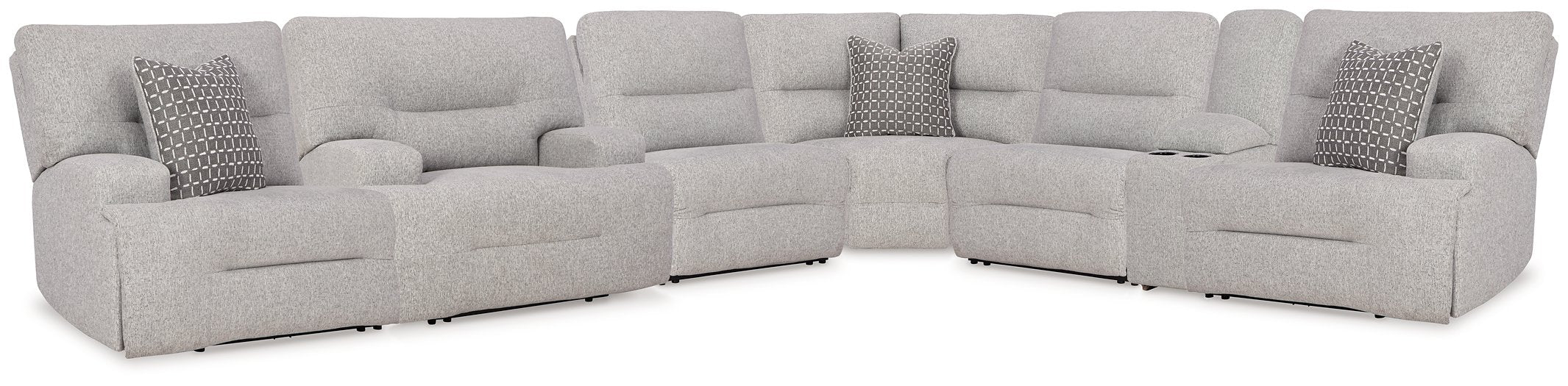 Acklen Place Power Reclining Sectional - Furniture & Design Outlet (Kalamazoo,MI)