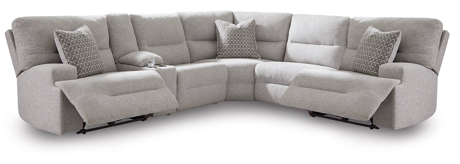 Acklen Place Power Reclining Sectional - Furniture & Design Outlet (Kalamazoo,MI)