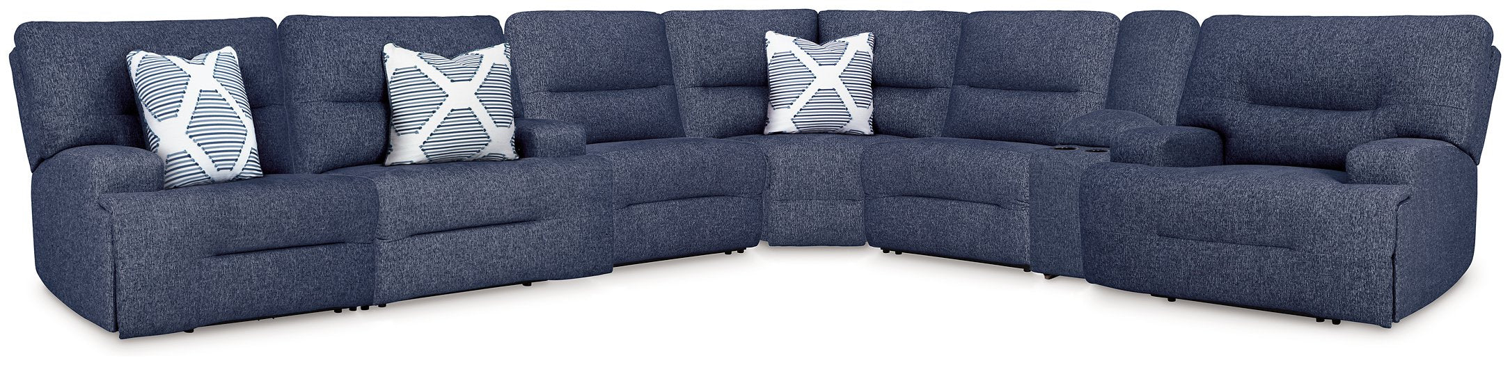 Acklen Place Power Reclining Sectional - Furniture & Design Outlet (Kalamazoo,MI)