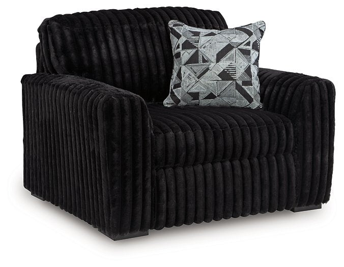 Midnight-Madness Oversized Chair - Furniture & Design Outlet (Kalamazoo,MI)