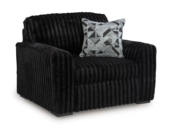 Midnight-Madness Oversized Chair - Furniture & Design Outlet (Kalamazoo,MI)