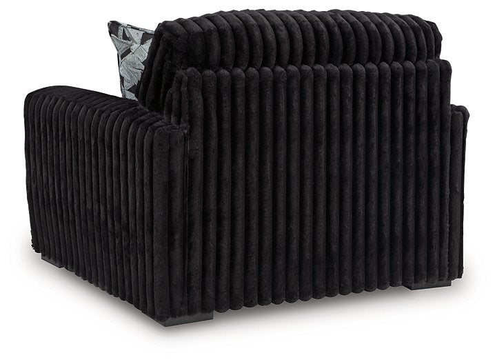 Midnight-Madness Oversized Chair - Furniture & Design Outlet (Kalamazoo,MI)