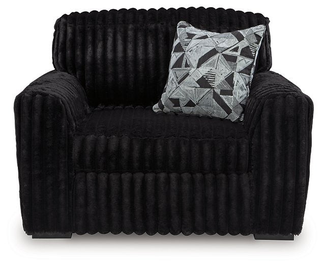 Midnight-Madness Oversized Chair - Furniture & Design Outlet (Kalamazoo,MI)