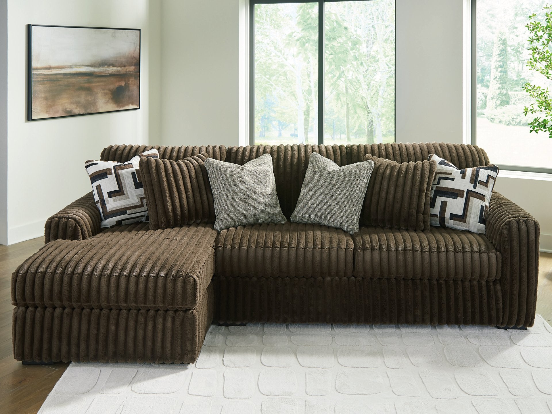 Midnight-Madness Sectional Sofa with Chaise - Furniture & Design Outlet (Kalamazoo,MI)
