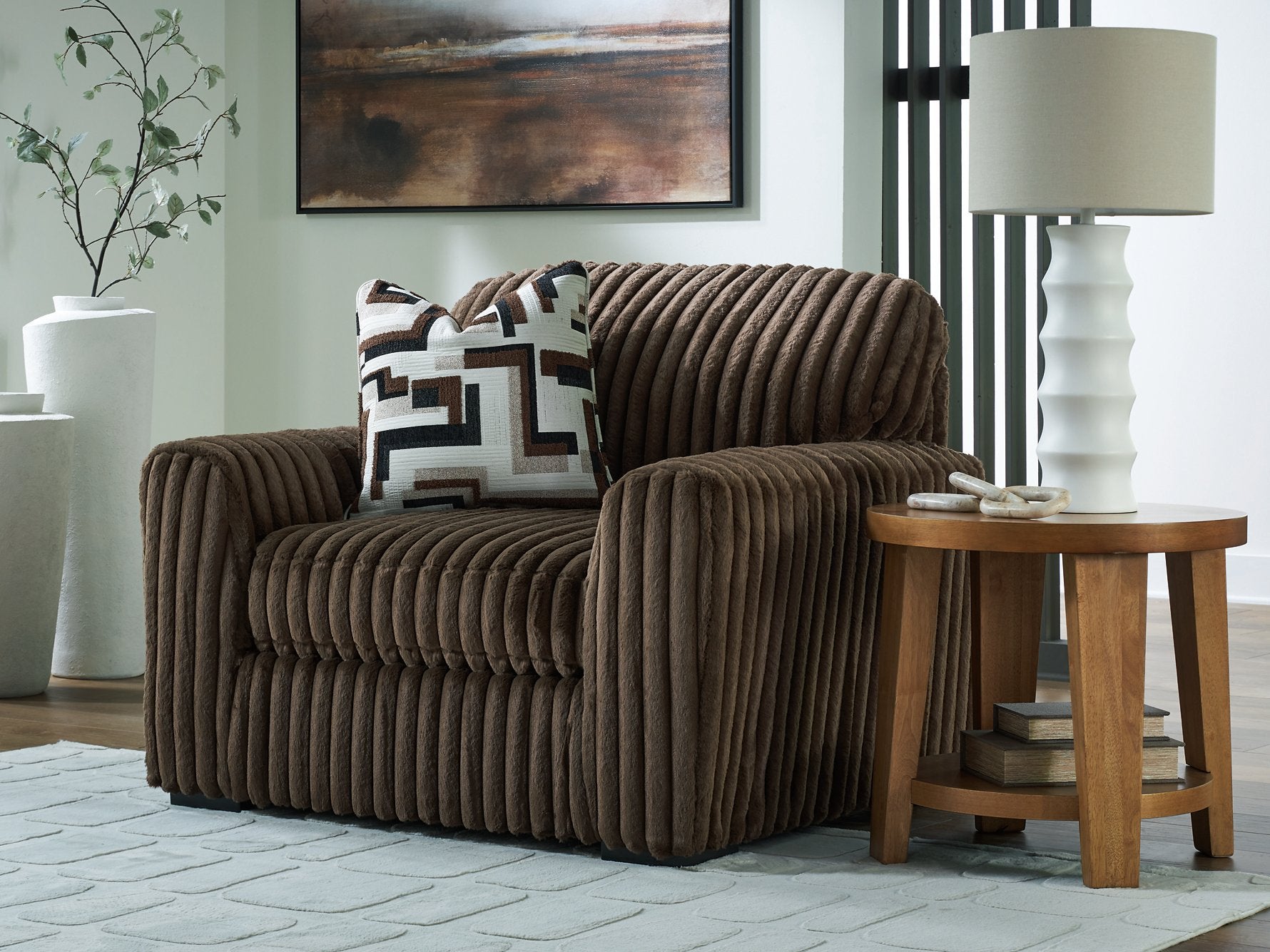 Midnight-Madness Oversized Chair - Furniture & Design Outlet (Kalamazoo,MI)