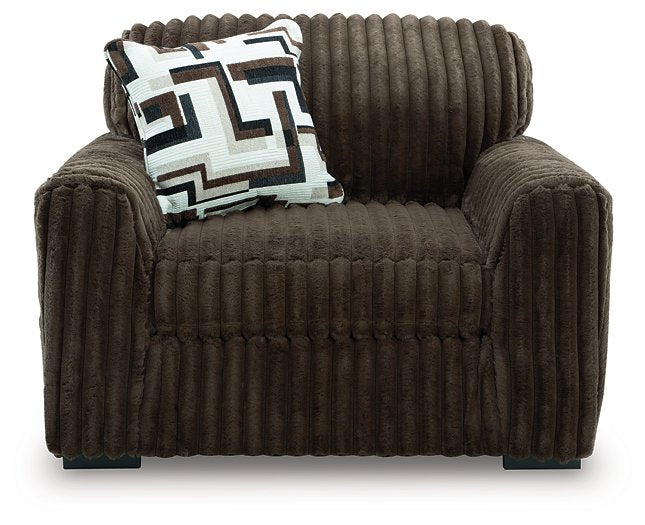 Midnight-Madness Oversized Chair - Furniture & Design Outlet (Kalamazoo,MI)