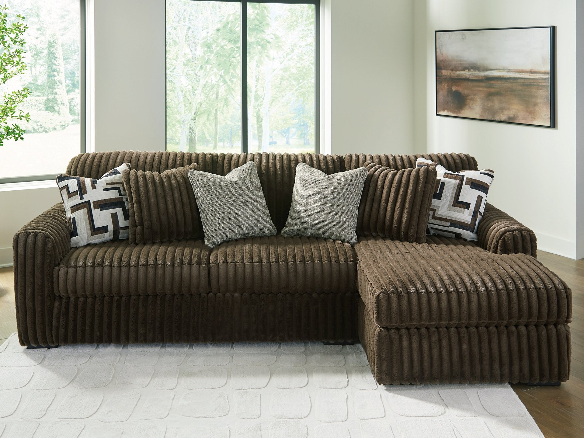 Midnight-Madness Sectional Sofa with Chaise - Furniture & Design Outlet (Kalamazoo,MI)