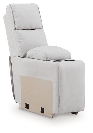 Social Pointe Reclining Sectional with Storage Console - Furniture & Design Outlet (Kalamazoo,MI)