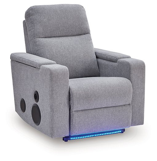 Pineland Power Glider Recliner with Audio System - Furniture & Design Outlet (Kalamazoo,MI)