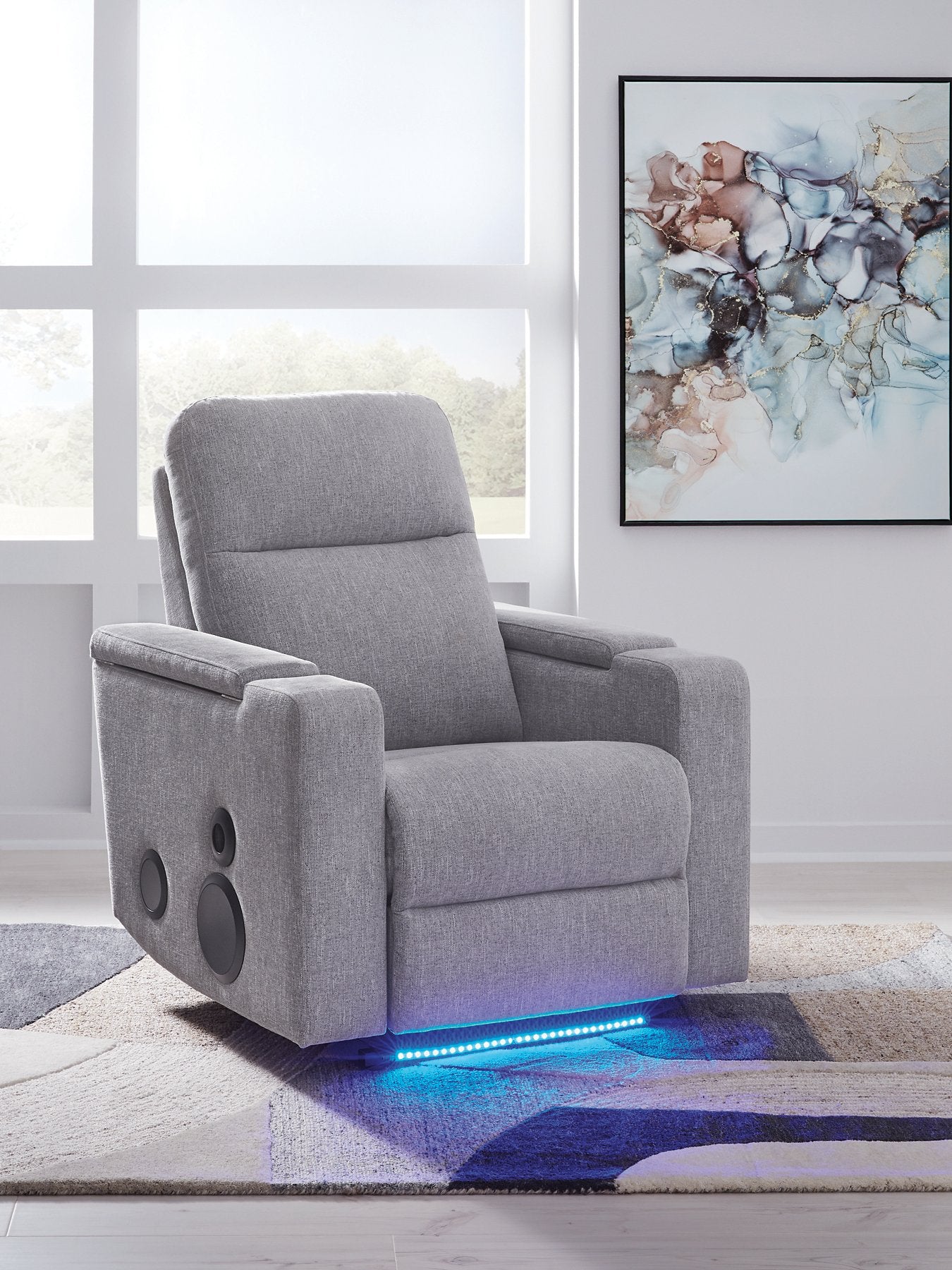 Pineland Power Glider Recliner with Audio System - Furniture & Design Outlet (Kalamazoo,MI)
