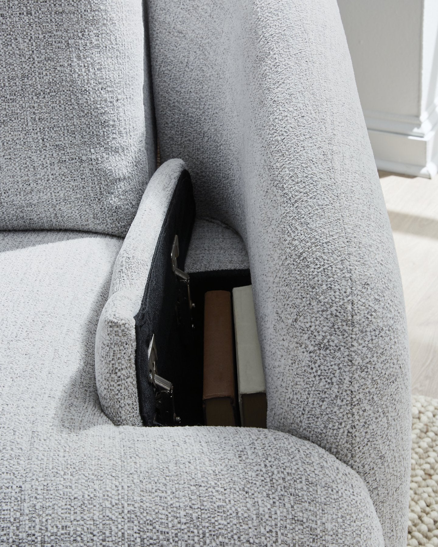 Alainmont Next-Gen Nuvella Swivel Power Recliner - Furniture & Design Outlet (Kalamazoo,MI)