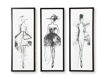 Mckerrick Wall Art Set (Set of 3) - Furniture & Design Outlet (Kalamazoo,MI)