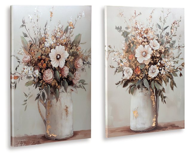 Faisaldon Wall Art (Set of 2) - Furniture & Design Outlet (Kalamazoo,MI)