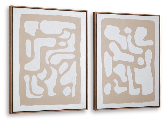 Waldett Wall Art (Set of 2) - Furniture & Design Outlet (Kalamazoo,MI)
