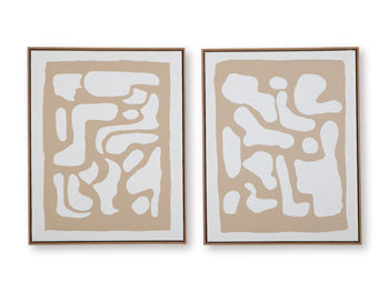 Waldett Wall Art (Set of 2) - Furniture & Design Outlet (Kalamazoo,MI)