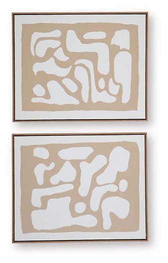 Waldett Wall Art (Set of 2) - Furniture & Design Outlet (Kalamazoo,MI)