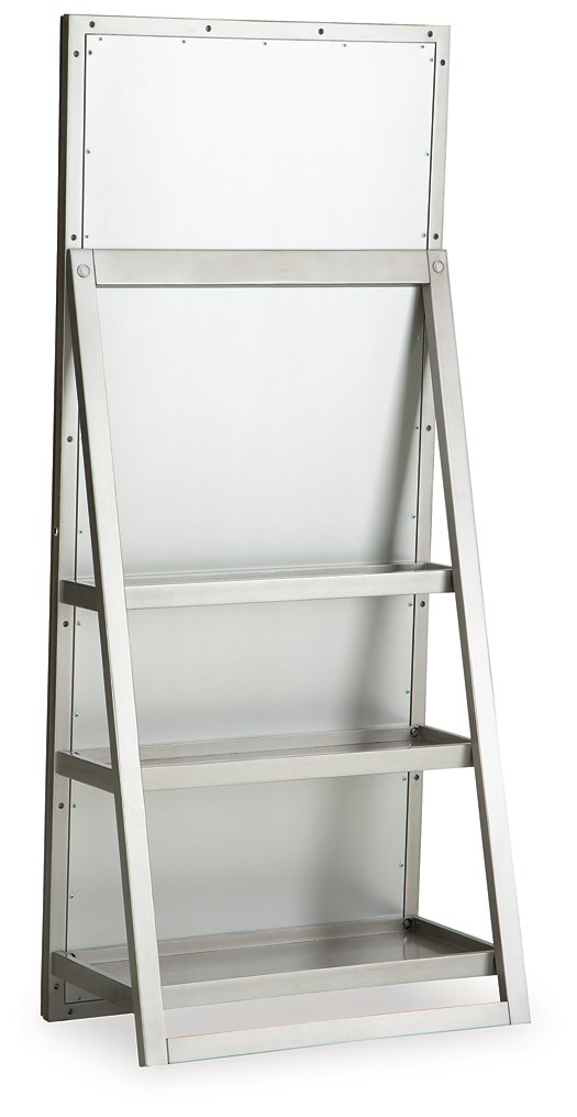 Evesen Floor Standing Mirror/Storage - Furniture & Design Outlet (Kalamazoo,MI)