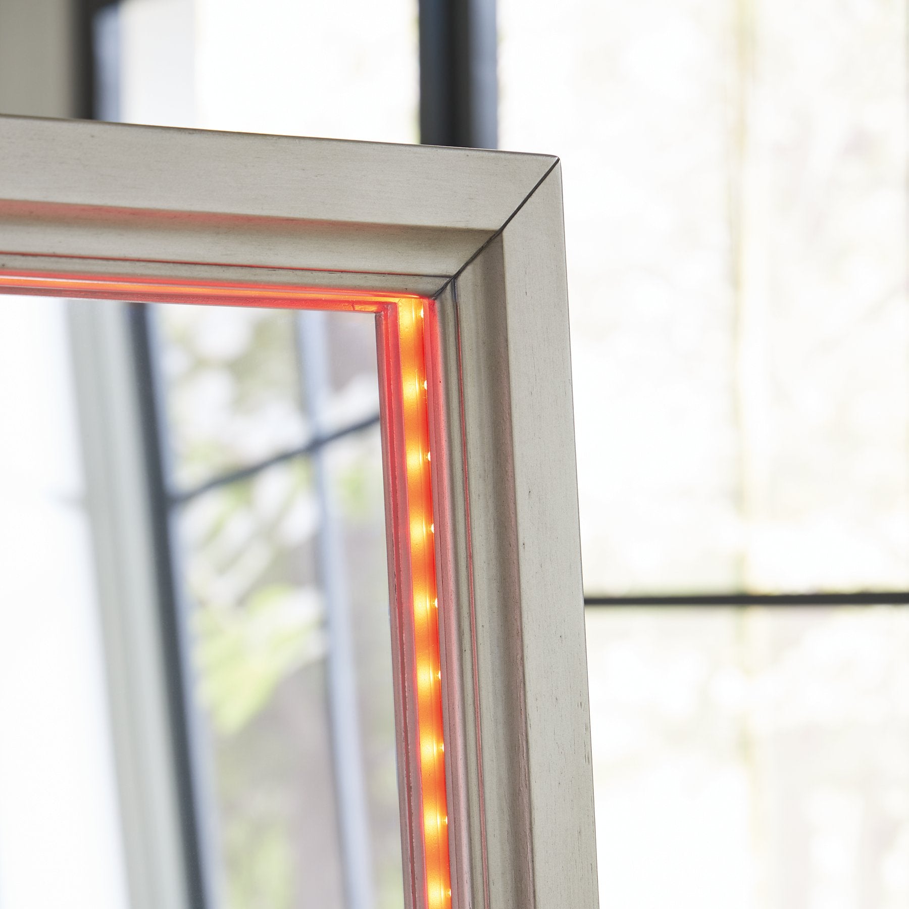 Evesen Floor Standing Mirror/Storage - Furniture & Design Outlet (Kalamazoo,MI)