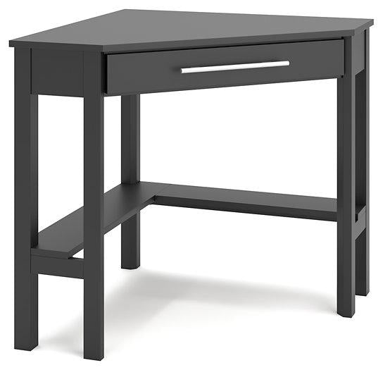 Otaska Home Office Corner Desk with Bookcase