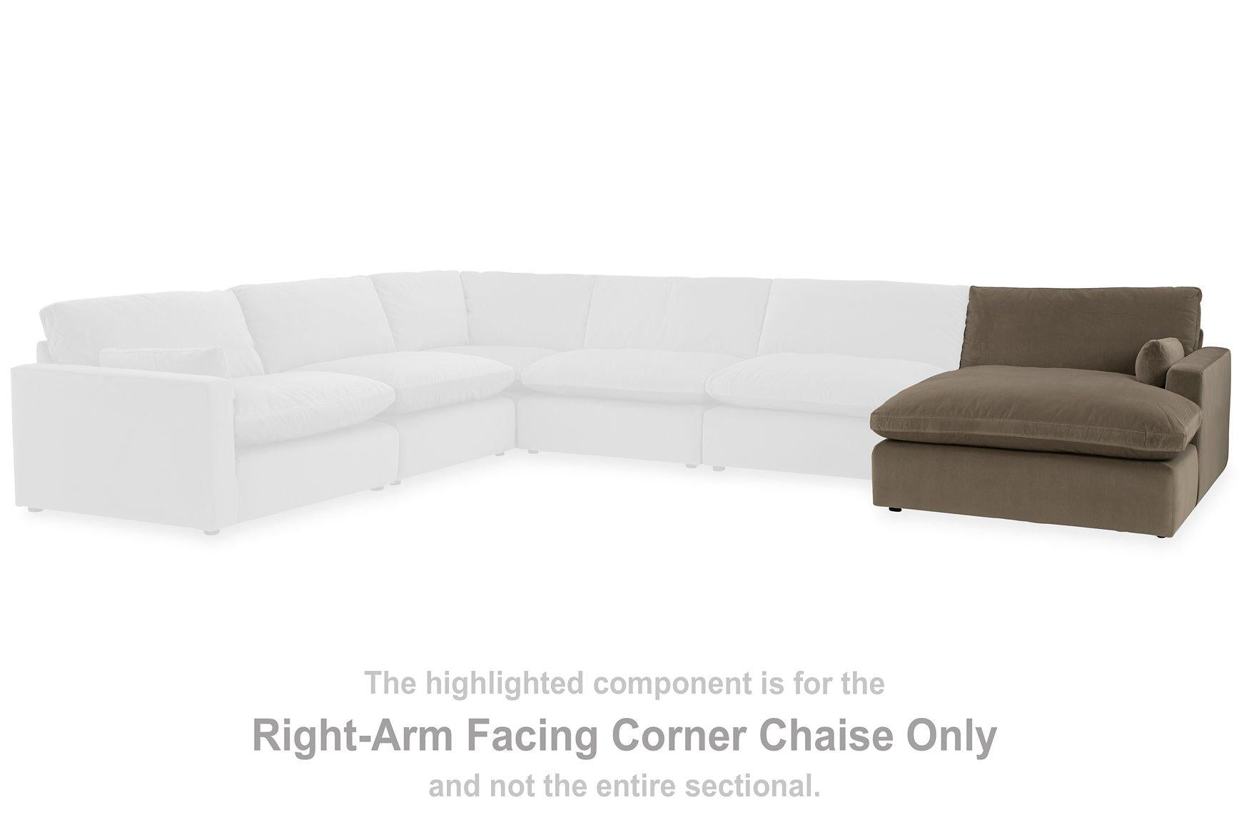 Sophie Sectional Sofa Chaise - Furniture & Design Outlet (Kalamazoo,MI)