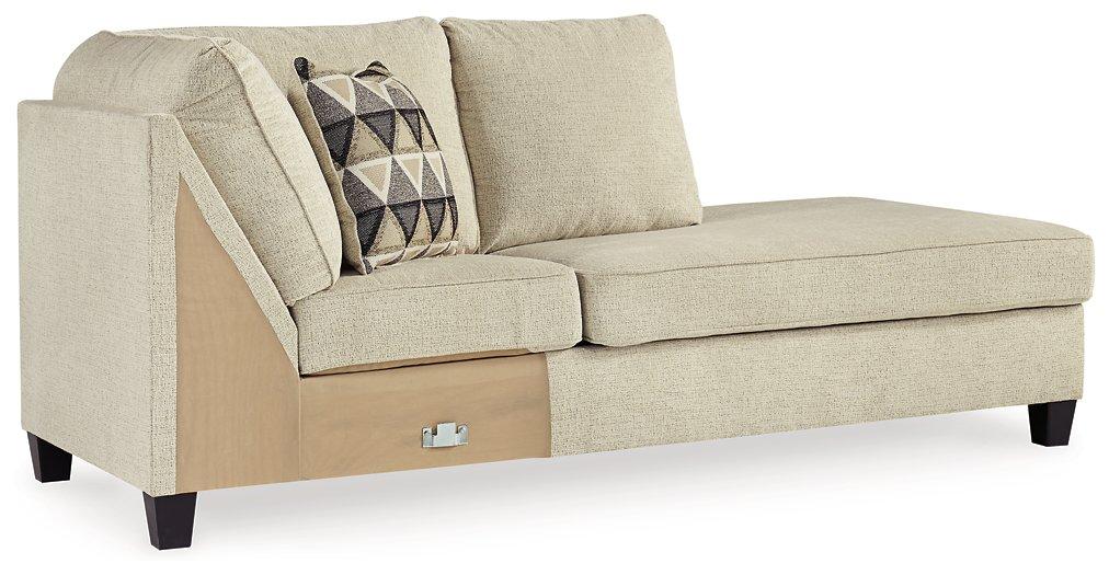 Abinger 2-Piece Sectional with Chaise - Furniture & Design Outlet (Kalamazoo,MI)