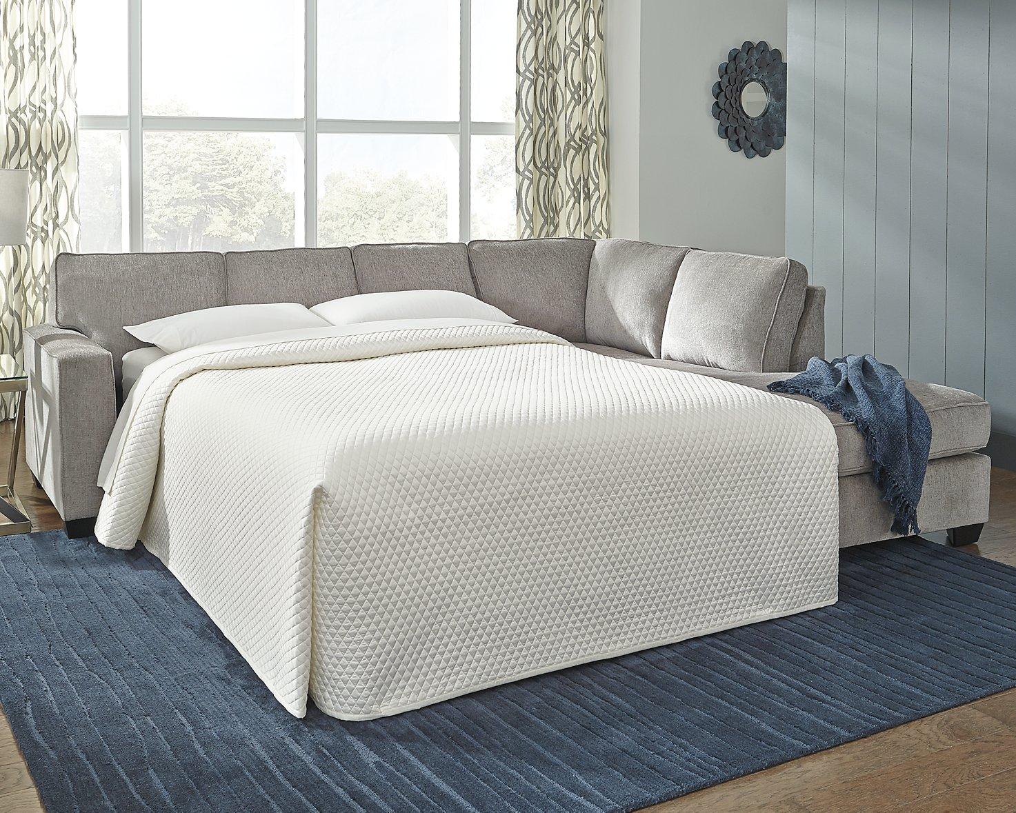 Altari 2-Piece Sleeper Sectional with Chaise - Furniture & Design Outlet (Kalamazoo,MI)