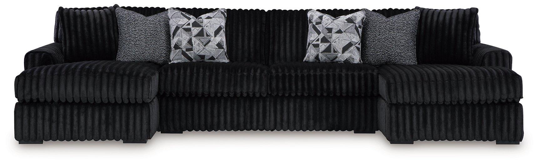 Midnight-Madness Sectional with Chaise - Furniture & Design Outlet (Kalamazoo,MI)