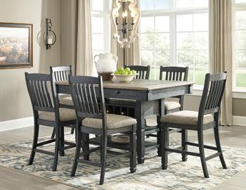 Tyler Creek Counter Height Dining Set - Furniture & Design Outlet (Kalamazoo,MI)