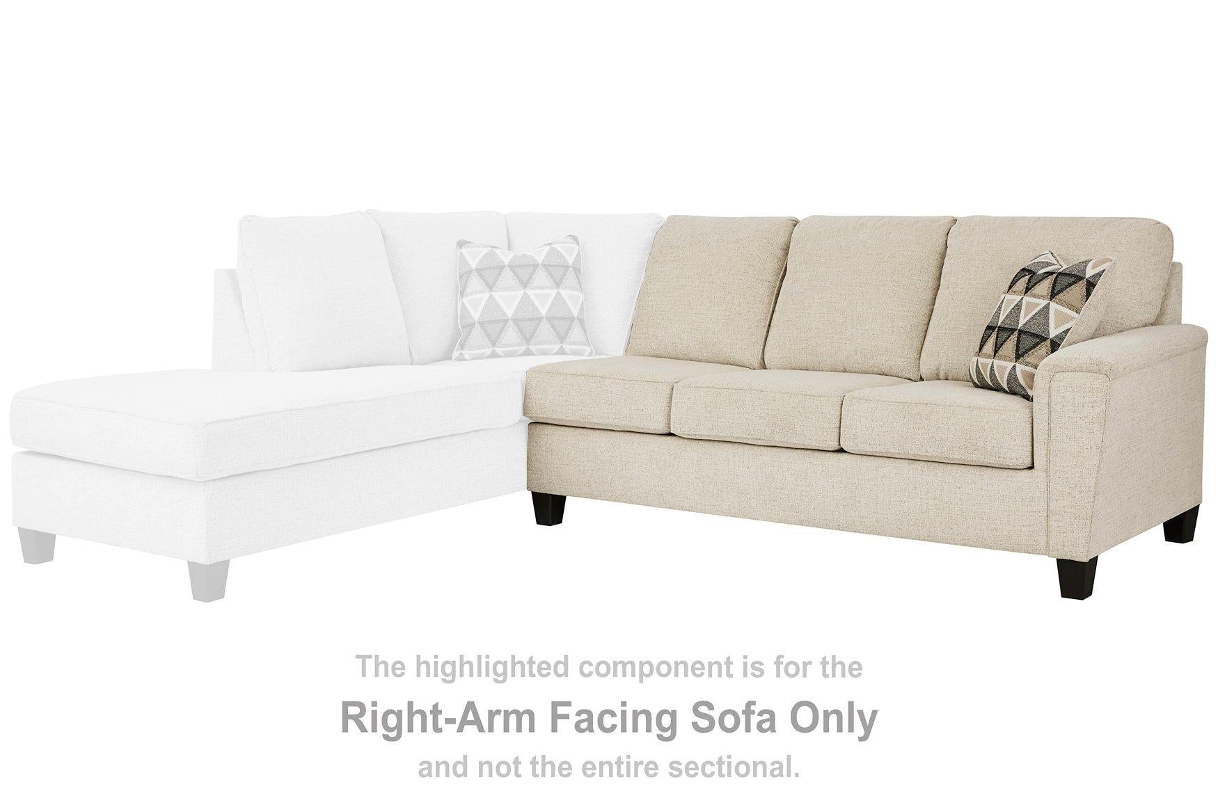 Abinger 2-Piece Sectional with Chaise - Furniture & Design Outlet (Kalamazoo,MI)