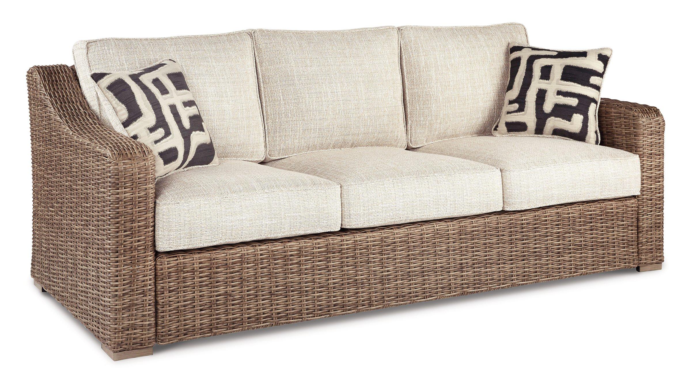 Beachcroft Outdoor Sofa, Lounge Chairs and Fire Pit - Furniture & Design Outlet (Kalamazoo,MI)