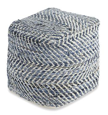 Chevron Pouf - Furniture & Design Outlet (Kalamazoo,MI)