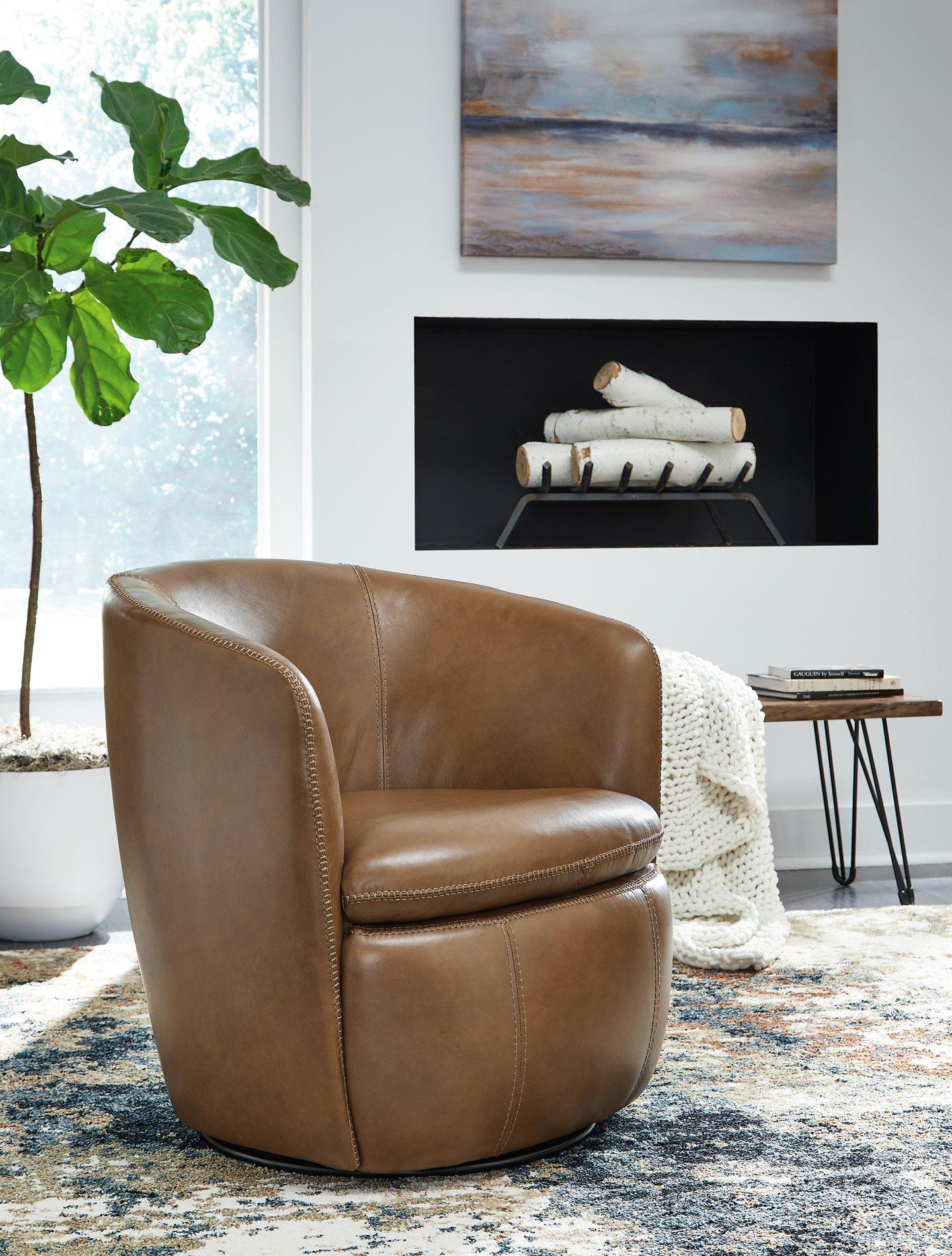 Kierreys Swivel Accent Chair - Furniture & Design Outlet (Kalamazoo,MI)
