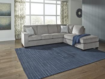 Altari 2-Piece Sleeper Sectional with Chaise - Furniture & Design Outlet (Kalamazoo,MI)