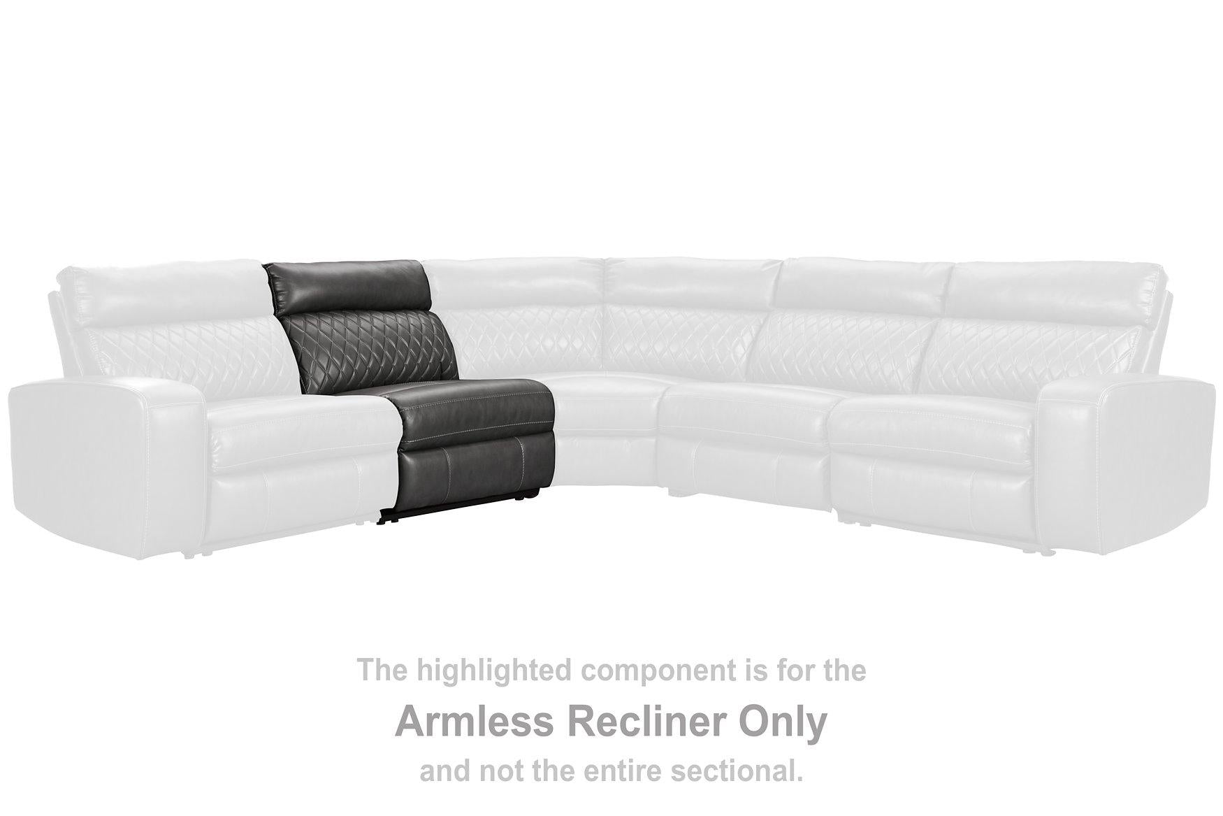 Samperstone Power Reclining Sectional - Furniture & Design Outlet (Kalamazoo,MI)