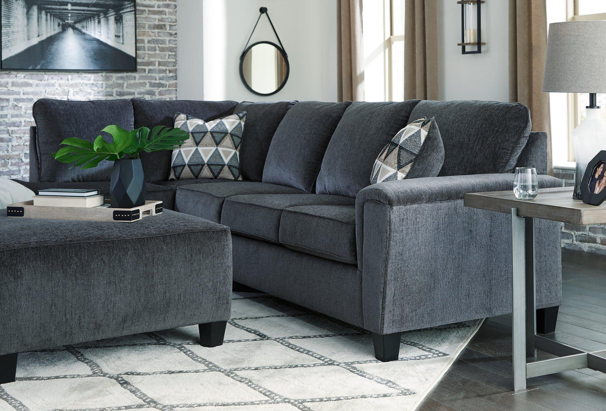 Abinger 2-Piece Sectional with Chaise - Furniture & Design Outlet (Kalamazoo,MI)