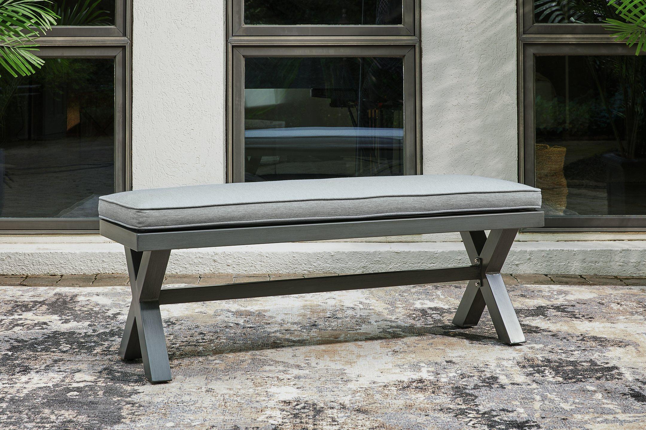 Elite Park Outdoor Bench with Cushion