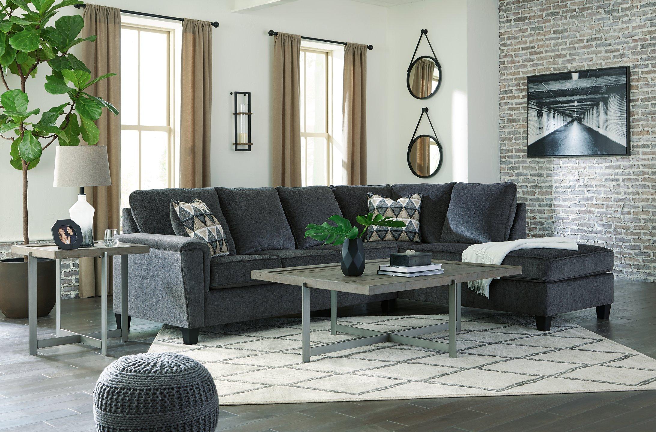 Abinger 2-Piece Sleeper Sectional with Chaise - Furniture & Design Outlet (Kalamazoo,MI)
