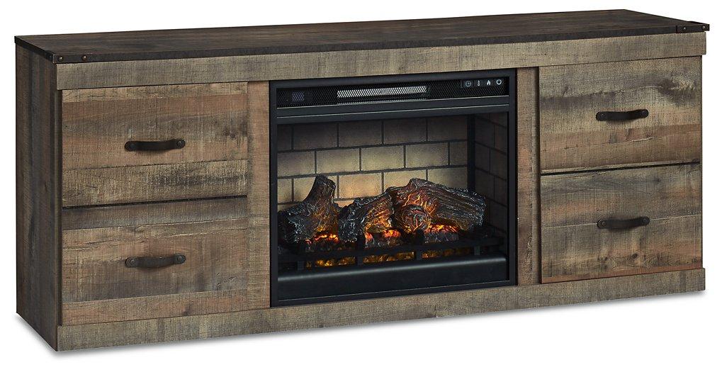 Trinell TV Stand with Electric Fireplace image