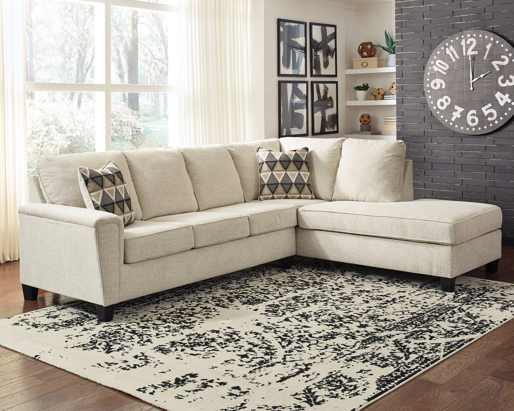 Abinger 2-Piece Sleeper Sectional with Chaise - Furniture & Design Outlet (Kalamazoo,MI)
