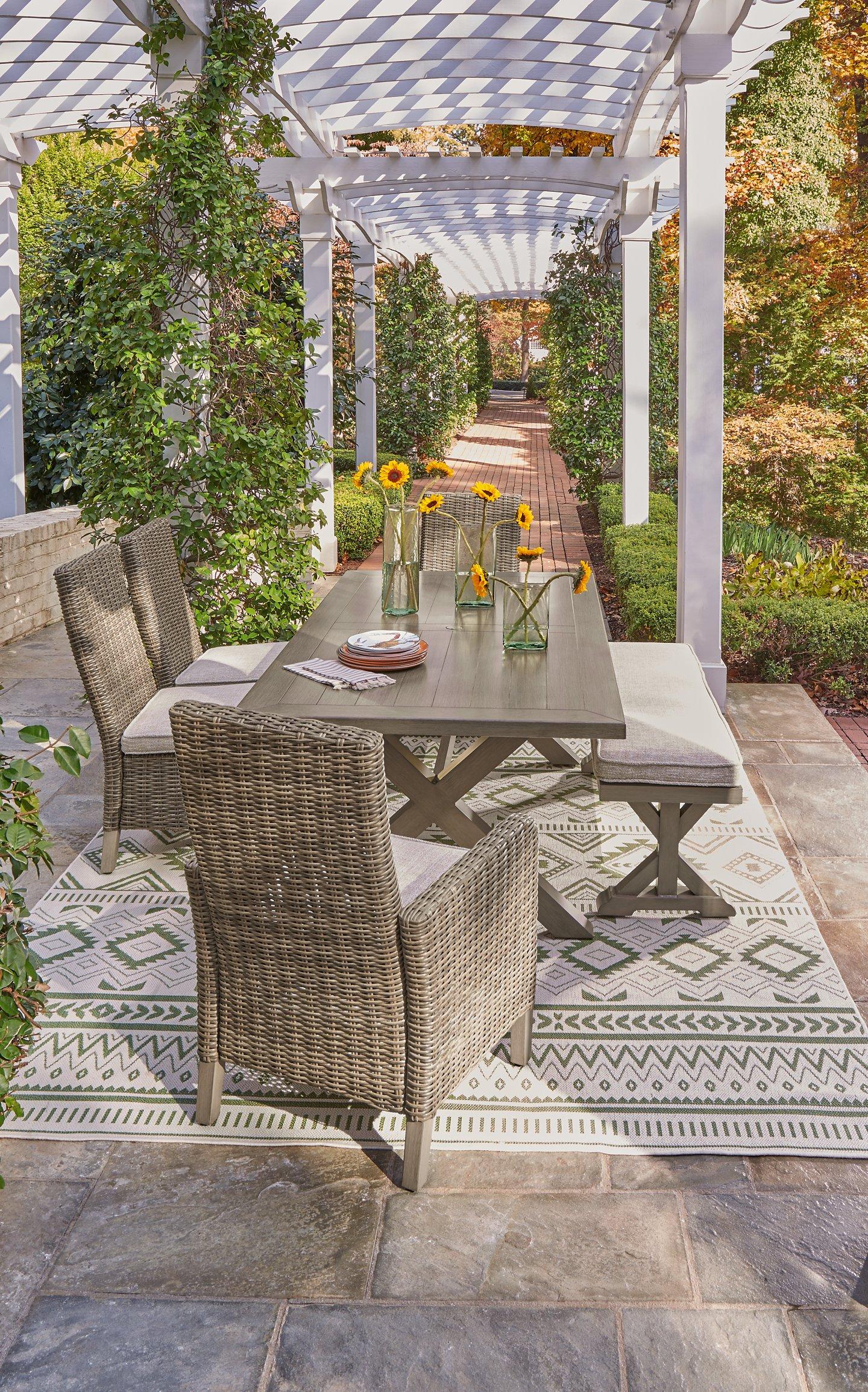 Beachcroft Outdoor Dining Set - Furniture & Design Outlet (Kalamazoo,MI)