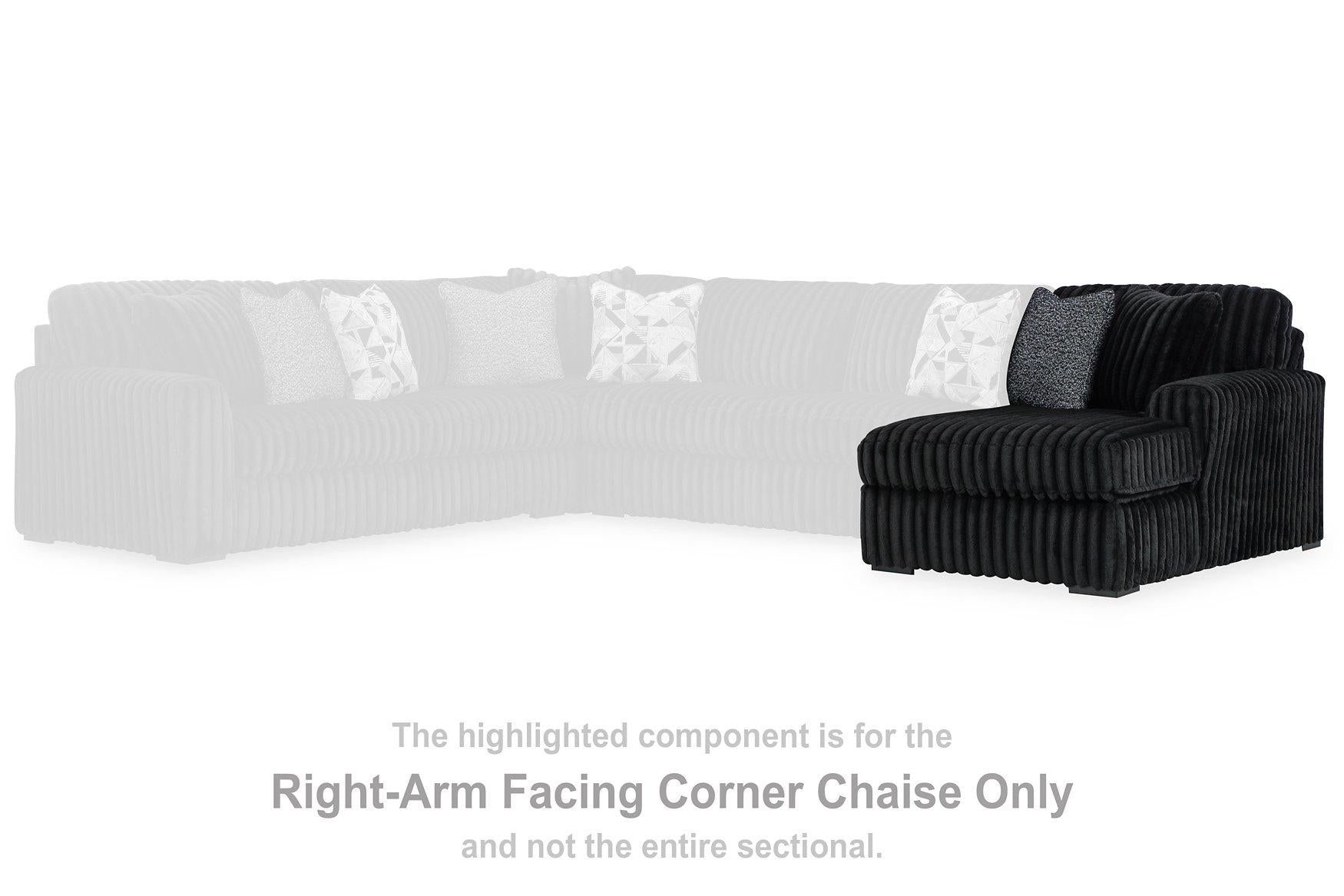 Midnight-Madness Sectional Sofa with Chaise - Furniture & Design Outlet (Kalamazoo,MI)