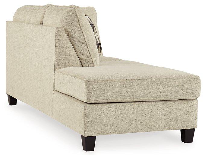 Abinger 2-Piece Sectional with Chaise - Furniture & Design Outlet (Kalamazoo,MI)