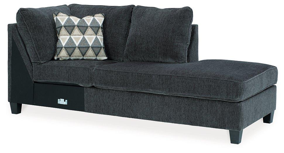Abinger 2-Piece Sleeper Sectional with Chaise - Furniture & Design Outlet (Kalamazoo,MI)